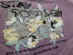 Detailed Work T Shirt