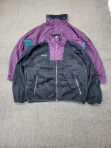 Columbia Purple Jacket with Fleece