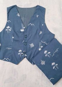 Vest And Pants Cord Set