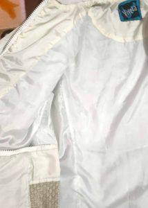BaggyBranded White Jacket