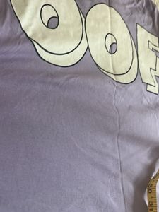 Purple Oversized T shirt