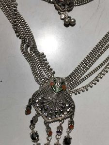 Silver Tone Fashion kamarband