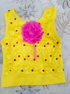 Girls Yellow &amp; Pink Outfit