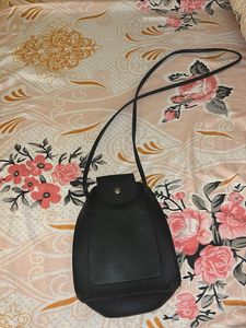 Black Bucket Bag