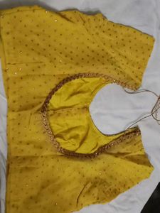 Yellow Colour Blouse