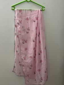 Pink Floral Tiered Maxi Dress