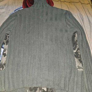 Khakhi Cropped Jacket For Women XS Size 30 Inch