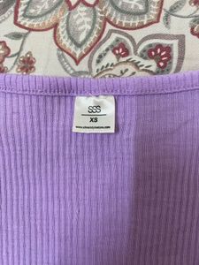 Lavendar Crop Top 💟