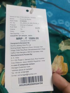 Anouk Green Stylish Dress