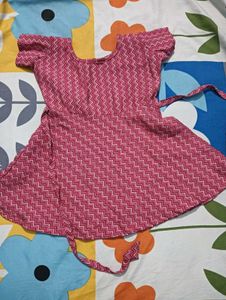 New Frock 1,2 Years Girl