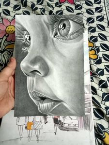 Baby Portrait Drawing
