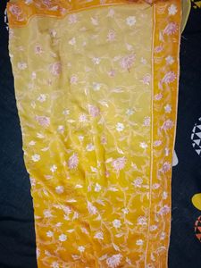 Yellow Saree