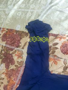 Blue Color Ballon Top