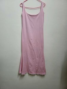 Pink Slip Dress