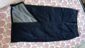 Slit Denim Long Skirt