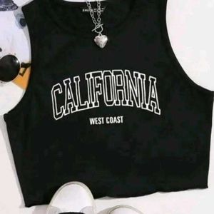 Women's Graphic Crop Top
