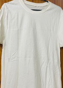 White Unisex Basic Tshirt