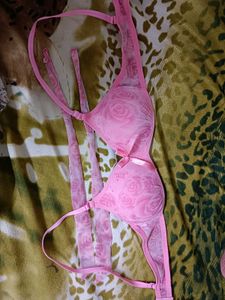 Extremely Beautiful Fancy Bta Pink With Rose Print