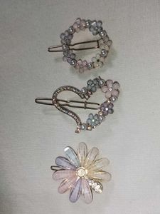 Floral Hair Clip Set