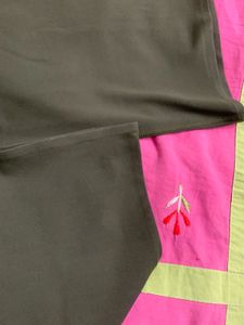Uniqlo Airdry Flared Active Wear Olive Green Pants