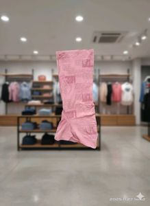 Pink Patterned Polo Shirt