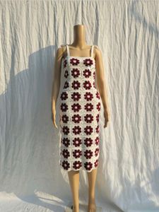 Crochet African Flower Grannysquare Dress