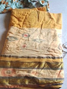 Used Cotton Sarees For Cleaning