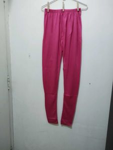 Hot Rani Pink Viscose Lycra Leggings
