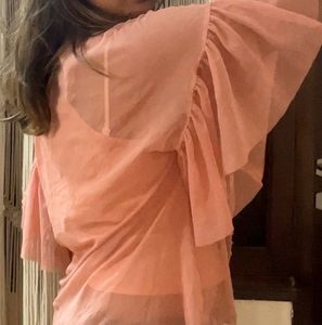 Zara Sheer Top - New