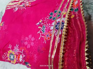 New Rose Cotton Odhni
