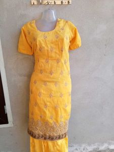 Yellow Salwar Suit