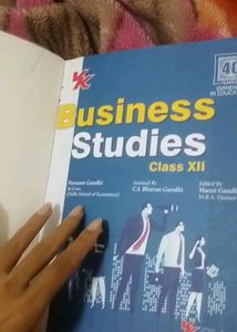 Business Studies Class 12th Commerce