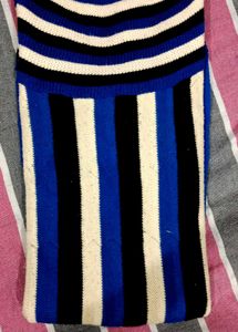 Striped blue Knit Dress 💙