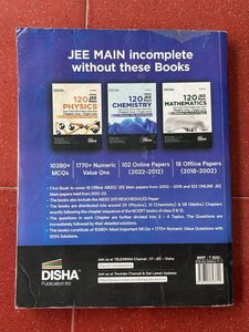 JEE Main Chemistry Book