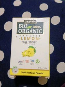 Bio Organic Lemon Peel Powder