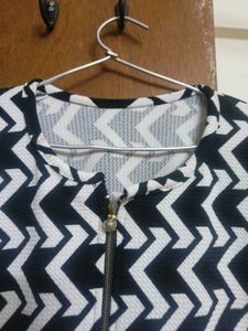 Chic Black &amp; White Kurta