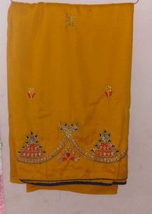 party wear saree with blouse