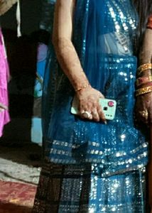 Navy Blue Full Sequence Lehnga