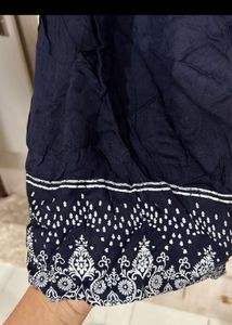 Blue Naira Cut Dress