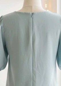 Elegant sky blue Top