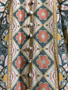 Tribal Print Maxi Dress