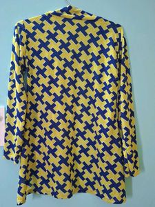 Stylish Yellow Cardigan