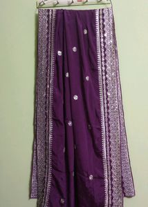 New/Unused Heavy Embroidered Sharara Set