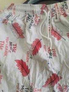 Patterned Capri Pants