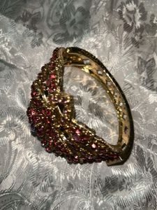 Pink Diamond Kada Or Bracelet