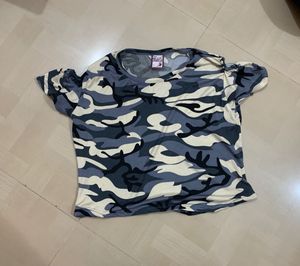 Price Reduced Printed Women’s Top Multicolour