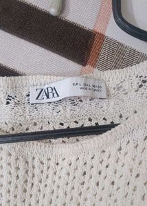 ZARA CROCHET TOP