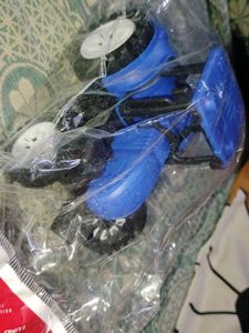 Blue Toy Tractor