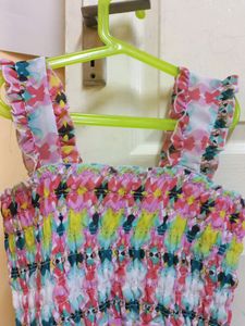 Multicoloured Elegant Dress