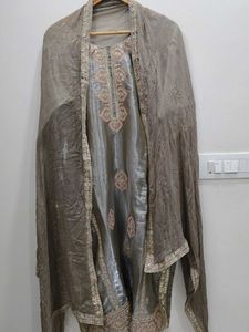 NEW Tissue Silk KURTA AND DUPATTA SET. XXXL